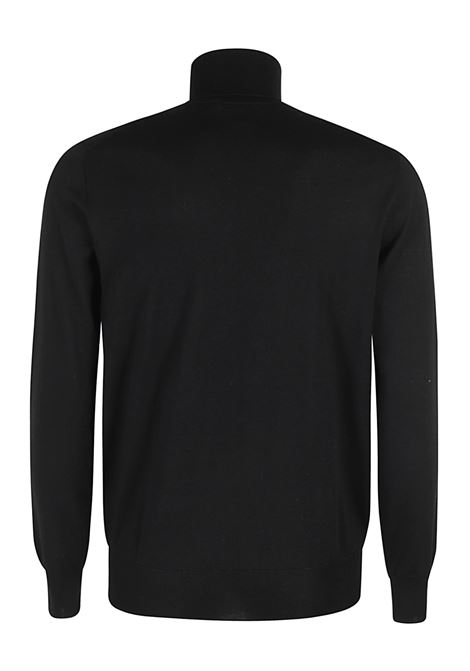 High Neck Mock Sweater - Black Color PAOLO PECORA |  | A003 F0019000